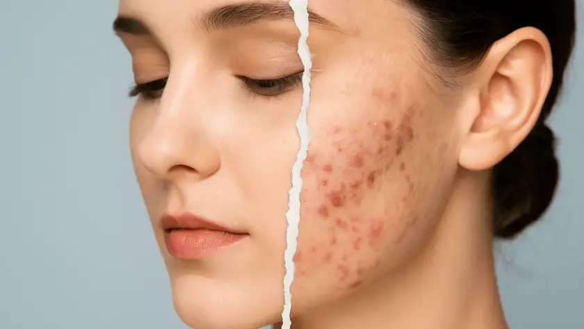 irrégularité de la peau